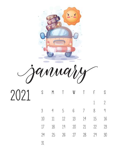 Calendar 2021