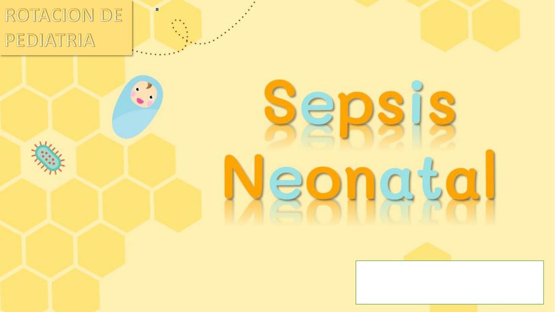 Sepsis Neonatal 