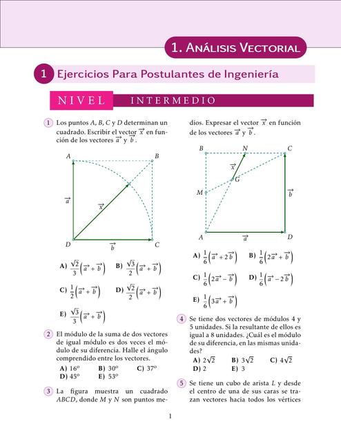 Análisis Vectorial