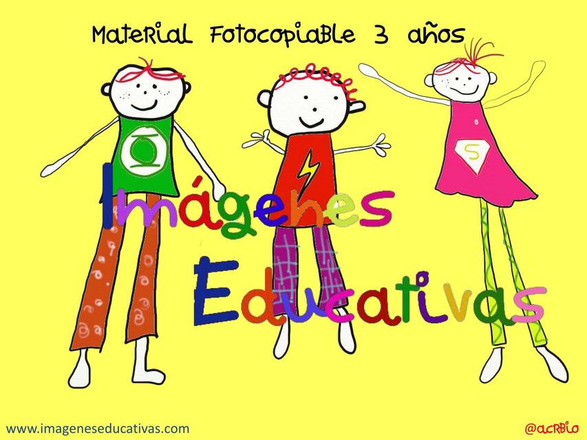 Actividades Educación Preescolar 3 Años