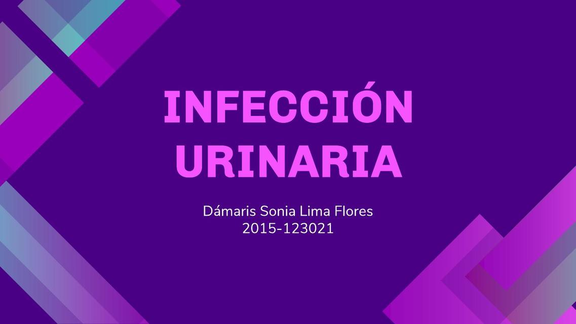 Infección Urinaria