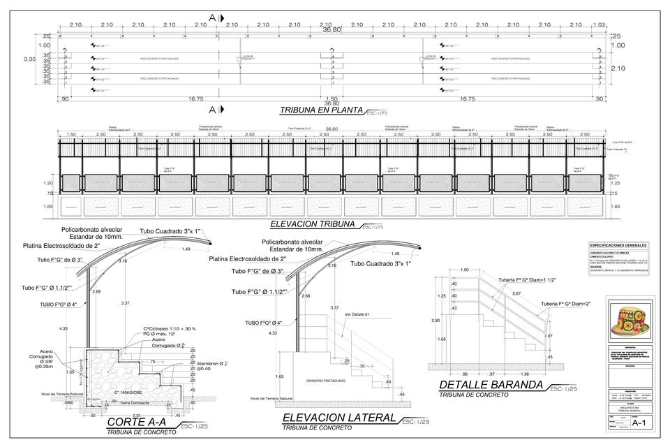 Diseño. Tribuna