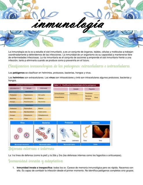 Inmunología