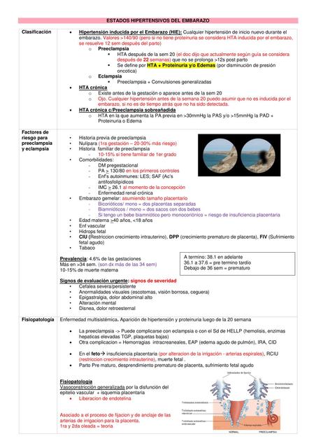 Preeclampsia Eclampsia Hiperémesis