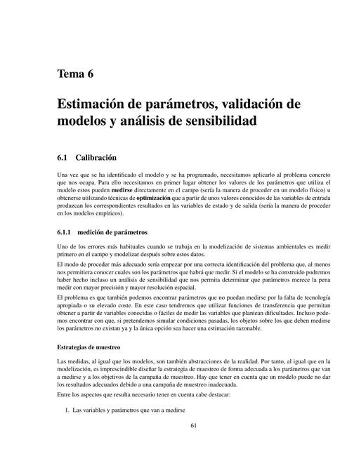 Sensibilidad Calibracion Verificacion