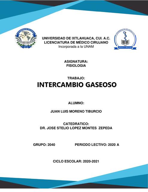 Intercambio Gaseoso