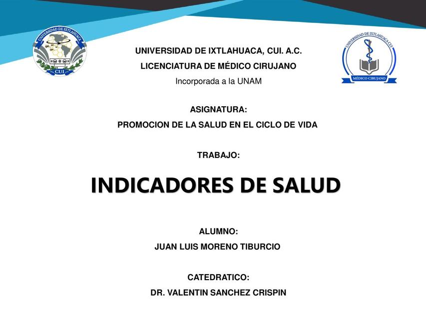 IIndicadores en Salud