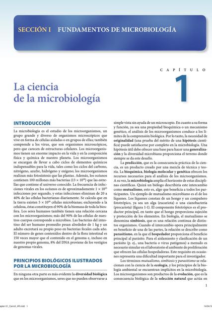 La ciencia de la microbiología