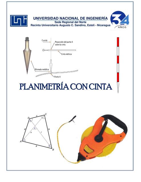 Planimetría Cinta