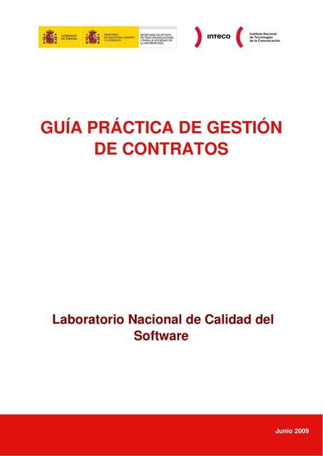 Guía práctica de gestión de contratos 