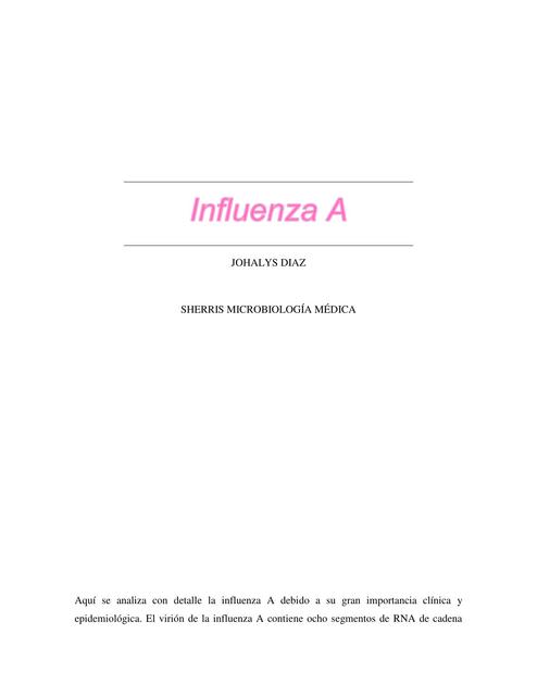 Influenza A