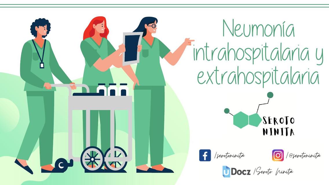 Neumonía Intra y Extrahospitalaria