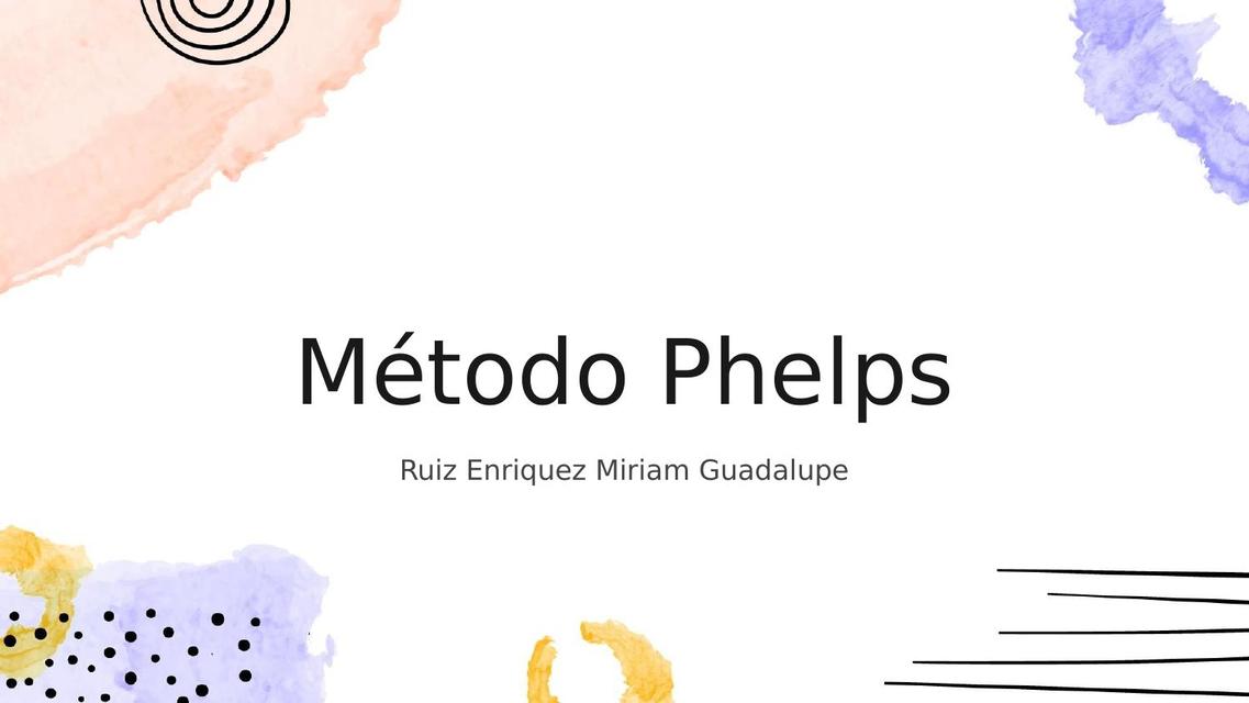 Método Phelps