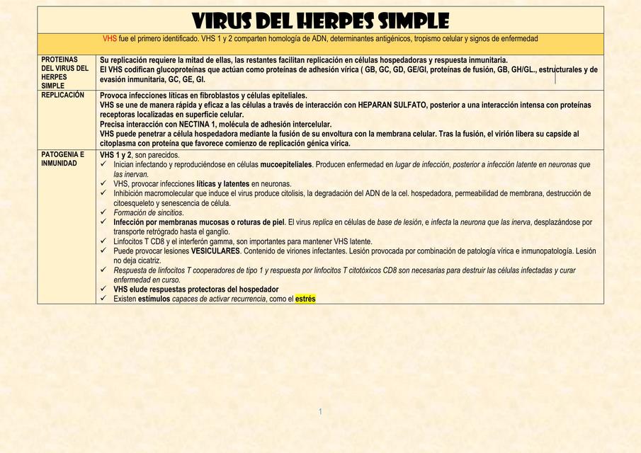 Virus del Herpes Simple