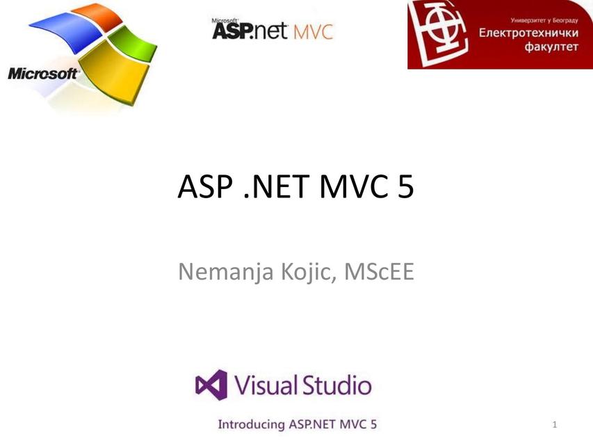 Asp Mvc 5 Intro