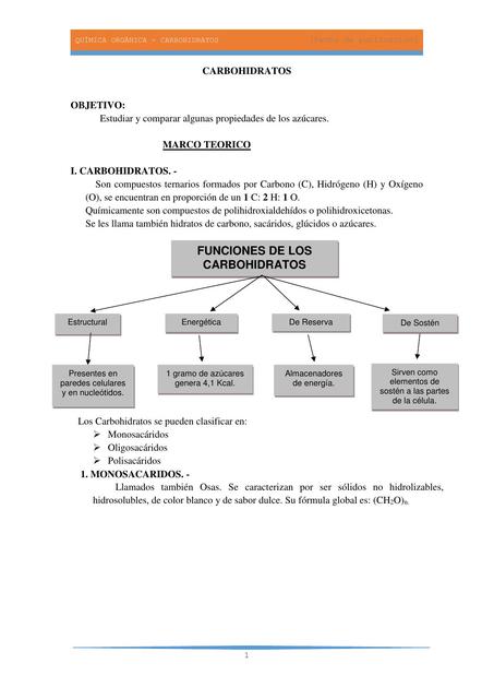 Carbohidratos