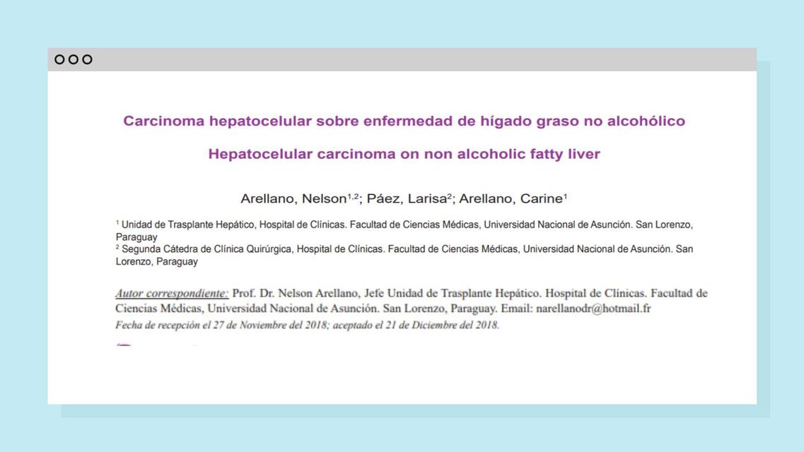 Carcinoma Hepatocelular