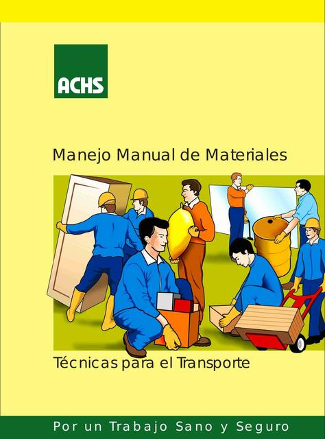 Manejo Manual De Materiales