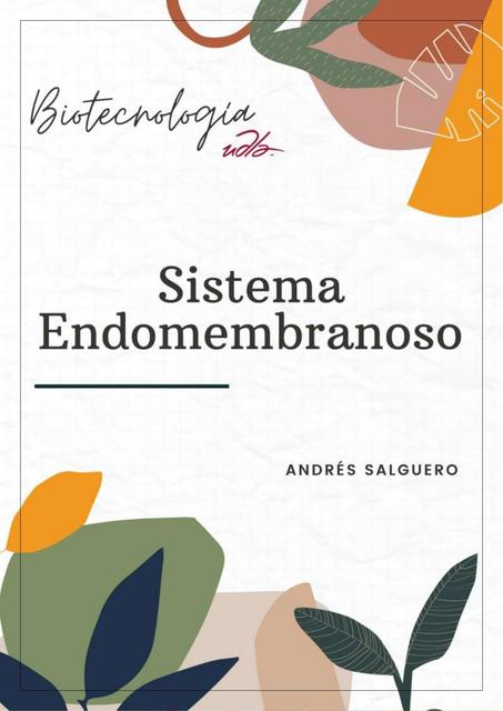 Sistemas Endomembranosos 