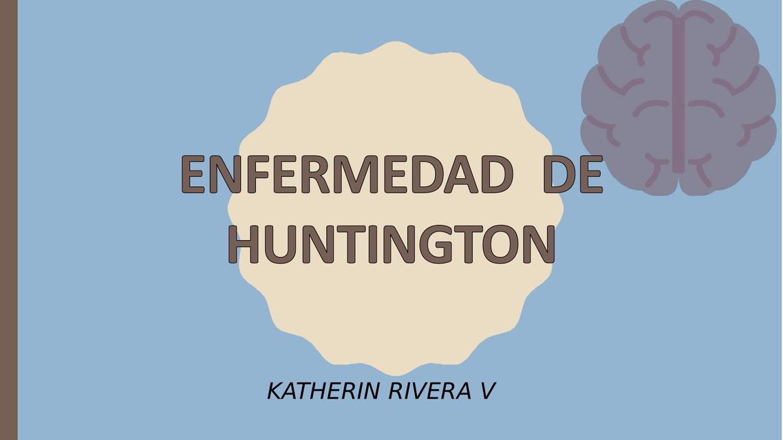 Enfermedad de Huntington