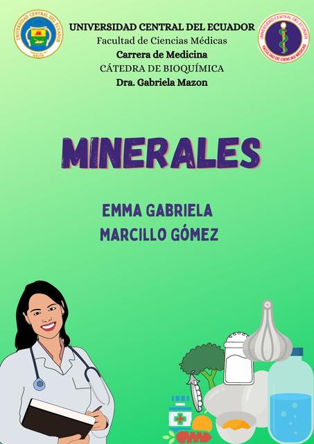 MINERALES