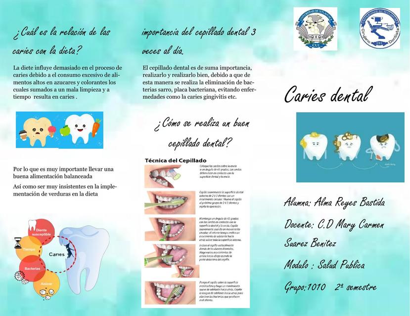 Caries dental Apuntes de medicina Dientes uDocz