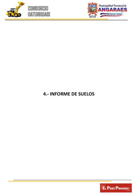 Informe de Suelos