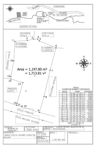 Plano topográfico