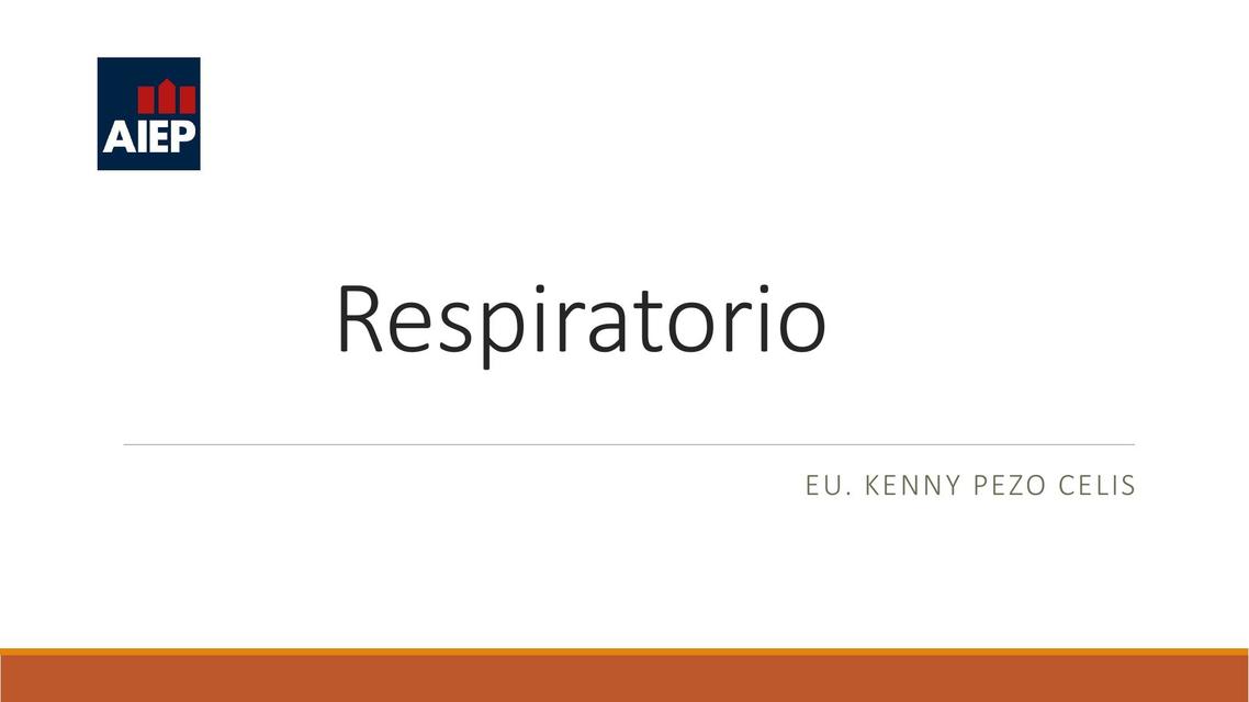 Respiratorio