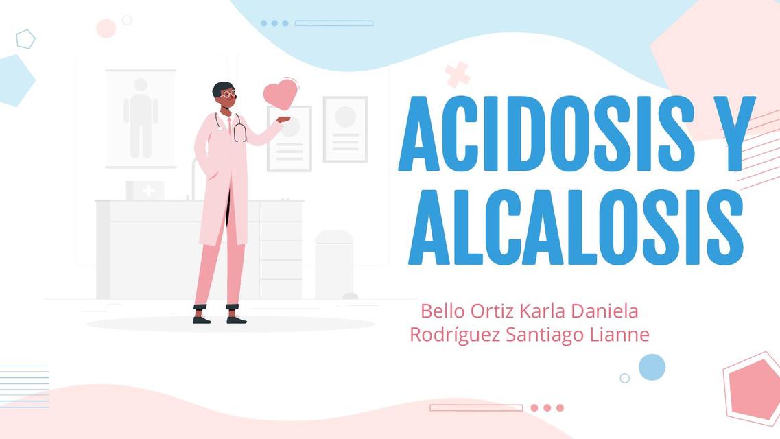 Acidosis y Alcalosis