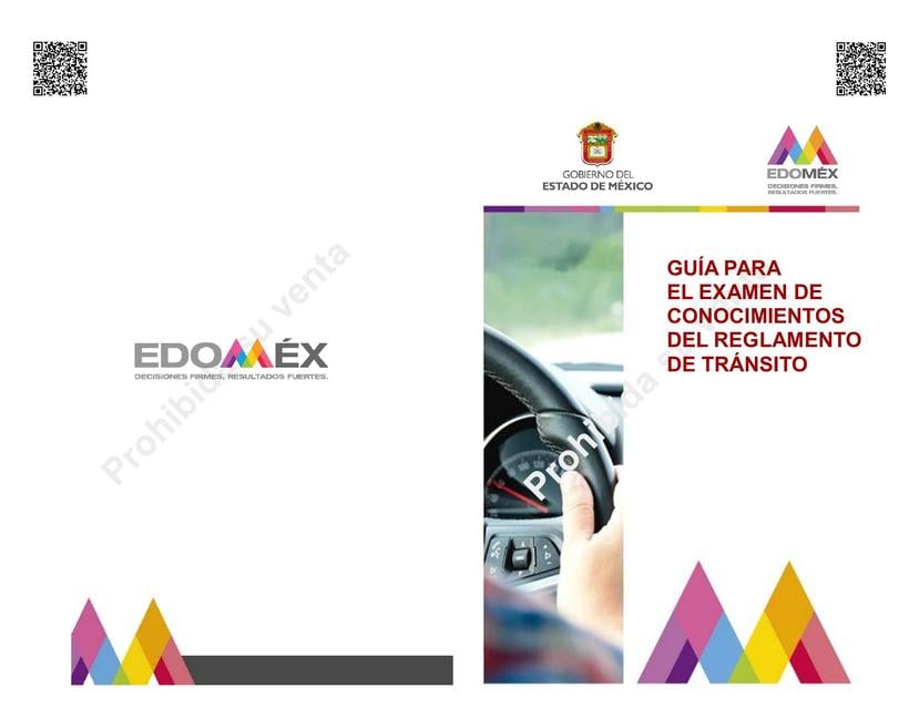 Examen de conocimientos del reglamento de tránsito del estado de México