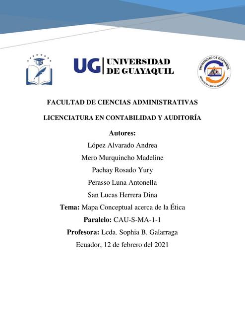 MAPA SOBRE LA ETICA VALORES Y PRINCIPIOS