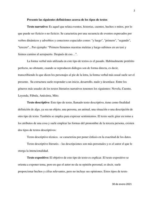 TIPOS DE TEXTO