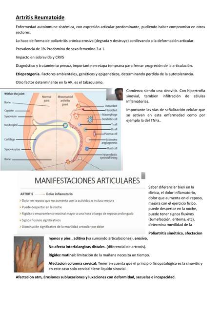 Artritis Reumatoide