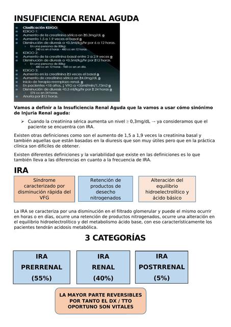 INSUFICIENCIA RENAL AGUDA