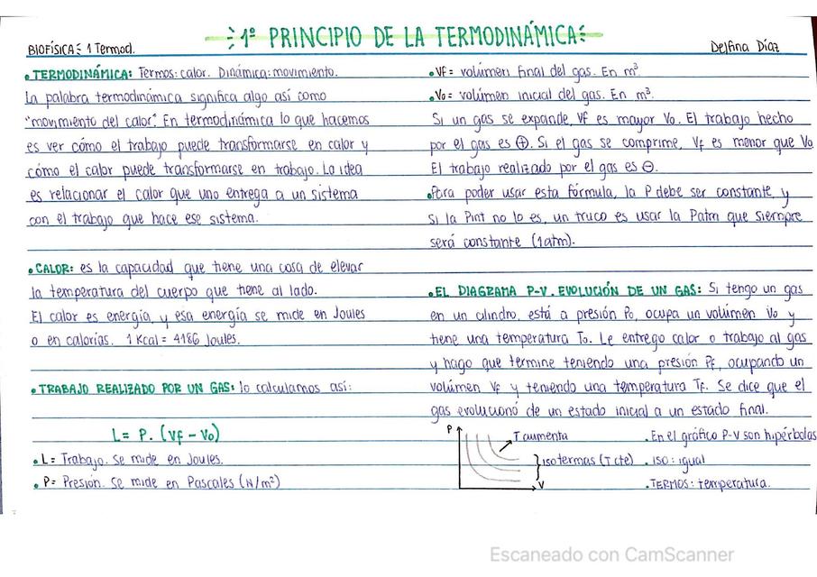 BIOFISICA Termodinámica parte1