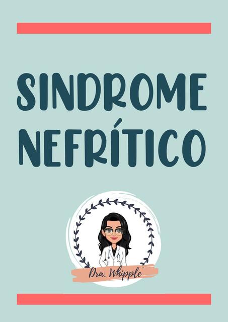 SINDROME NEFRITICO