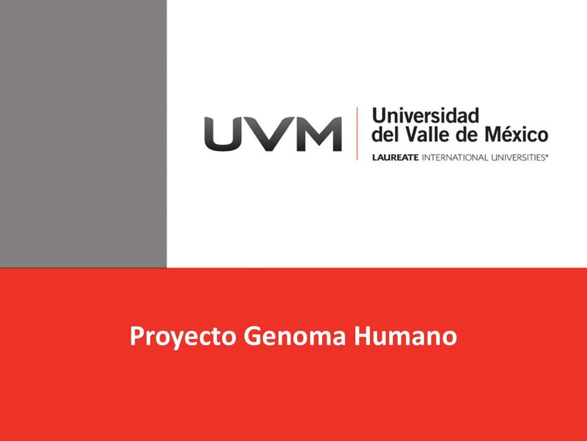 Proyecto Genoma Humano