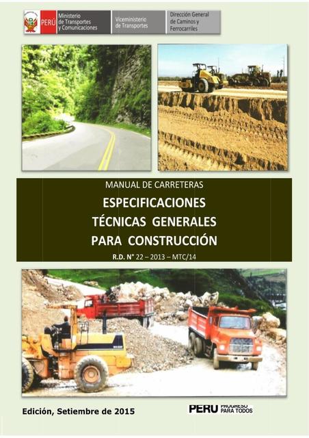 Manual de Carreteras