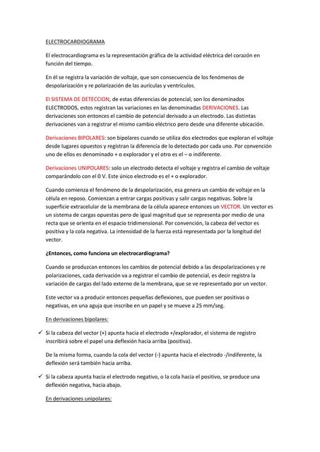 Electrocardiograma (ECG)