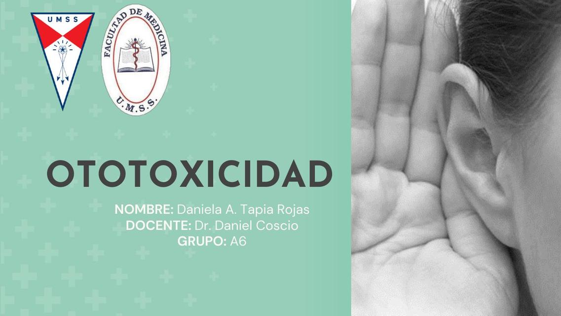 Ototoxicidad