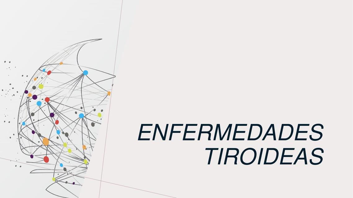 Enfermedades tiroideas