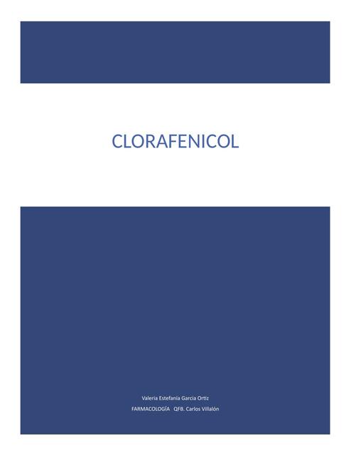 CLORAFENICOL