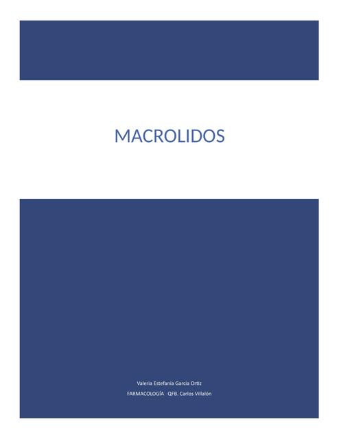 Macrolidos