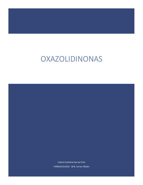 Oxazolidinonas