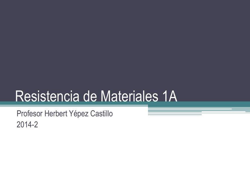 Resistencia de Materiales