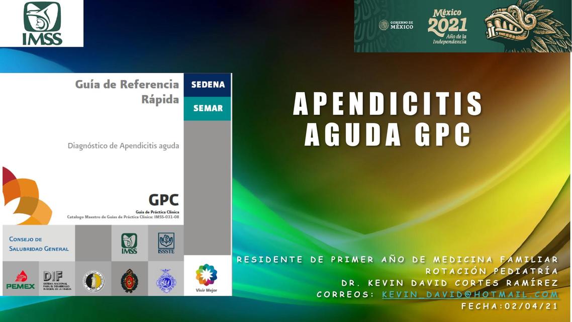 Apendicitis Aguda GPC | Kevin David Cortes Ramirez | uDocz