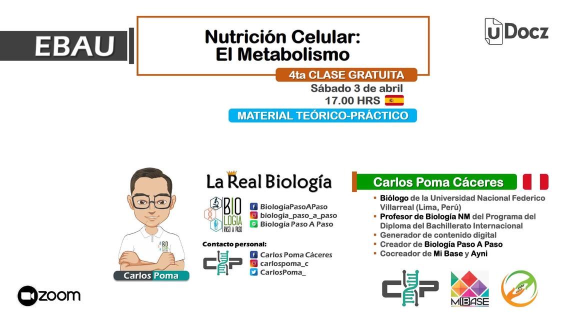 Replicación y Expresión dela información genética