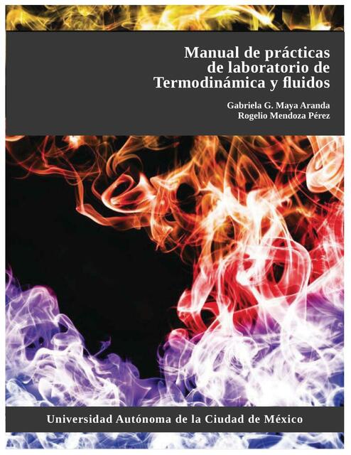 Manual De Practicas De Laboratorio De Termodinamica Y Fluidos