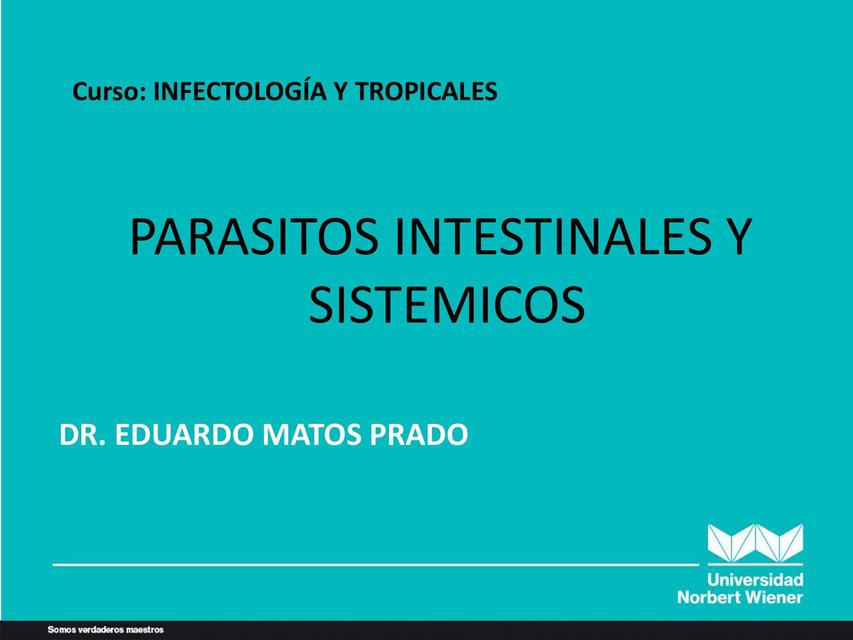 Parásitos intestinales